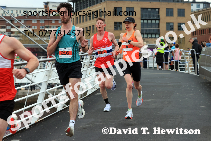 Quayside 5k, 2026 Quayside 5k and Junior 3k, Newcastle/Gateshead. Photo: David T. Hewitson/Sports for All Pics